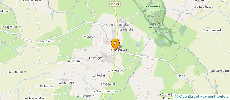 localisation de l'entreprise MONSIEUR MANUEL DA SILVA LEITAO à COMBOURTILLE