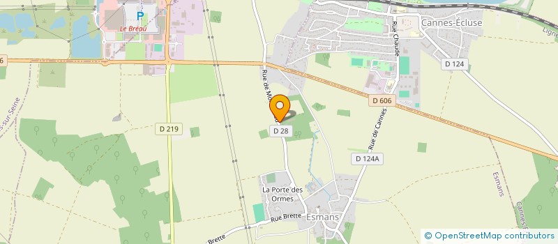 localisation de l'entreprise MONSIEUR MANUEL DA SILVA LEITE  ESMANS