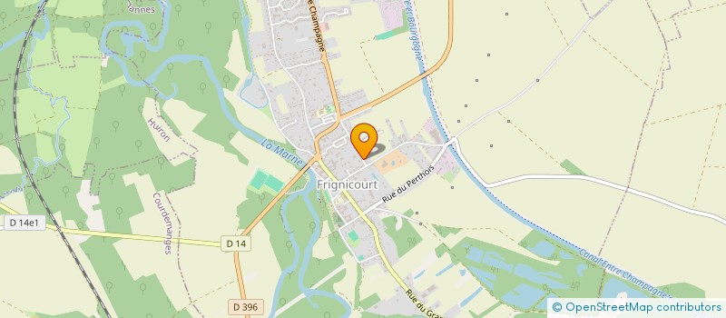 localisation de l'entreprise MONSIEUR MANUEL DA SILVA RIBEIRO  FRIGNICOURT