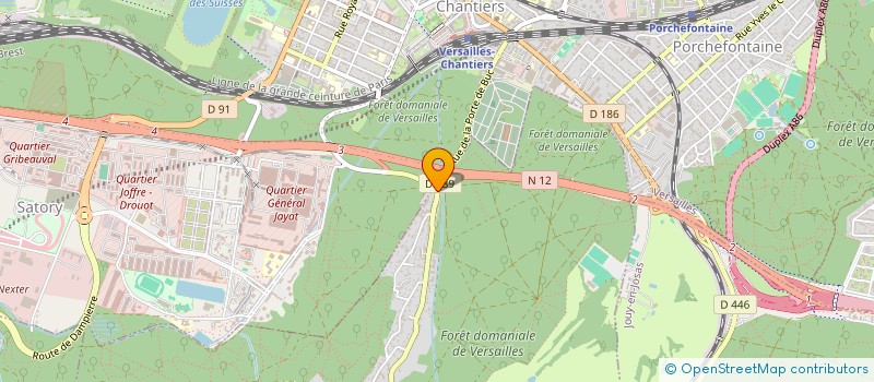 localisation de l'entreprise MONSIEUR MANUEL DA SILVA ROCHA  BUC