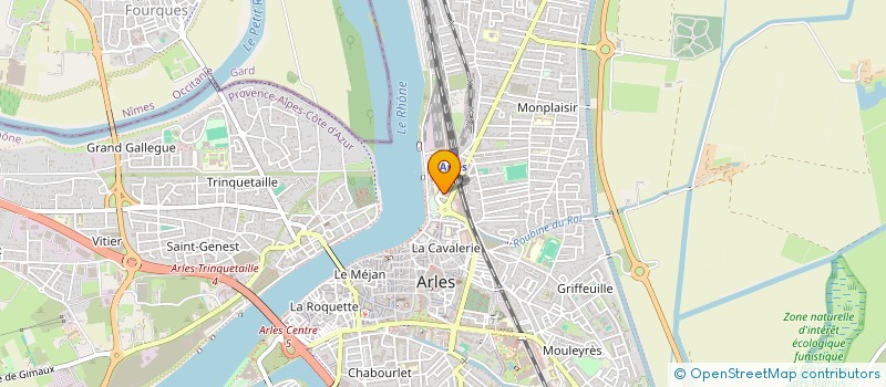 localisation de l'entreprise MONSIEUR MANUEL DA TORRE FERNANDES  ARLES