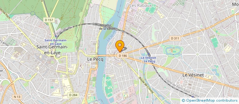 localisation de l'entreprise MONSIEUR MANUEL DACOSTACUNHA  LE VESINET