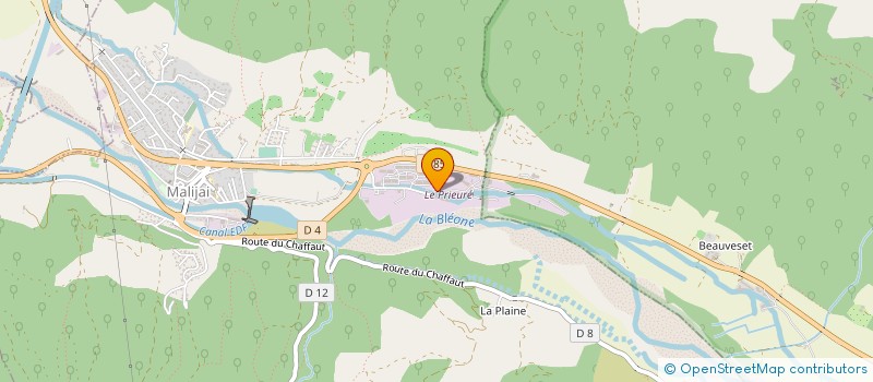 localisation de l'entreprise MONSIEUR MANUEL DALGAUT  MALIJAI