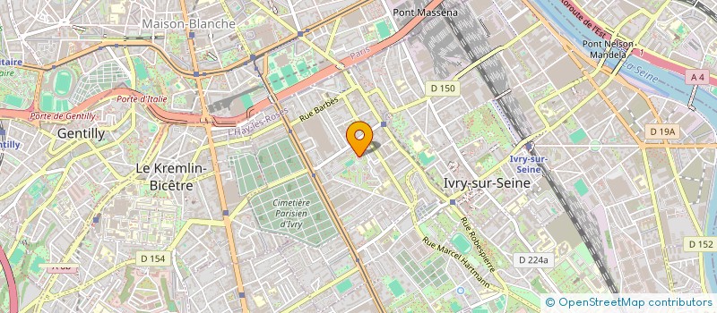 localisation de l'entreprise MONSIEUR MANUEL-DARIUS BIVOLARU  IVRY-SUR-SEINE