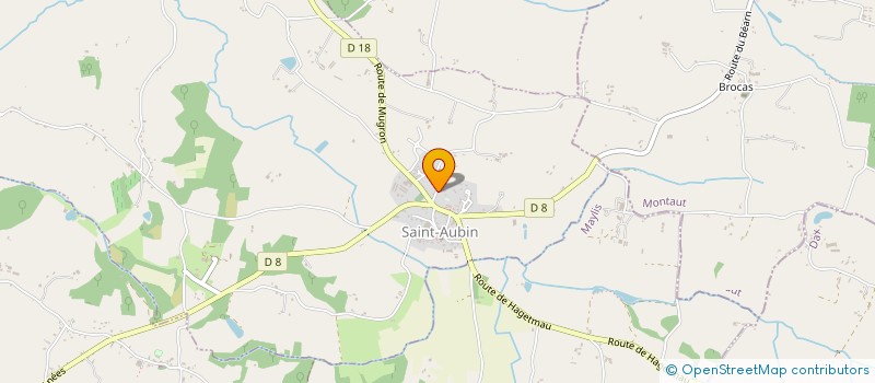 localisation de l'entreprise MONSIEUR MANUEL DE ABREU FERNANDES  SAINT-AUBIN