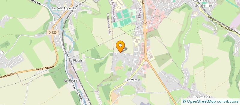 localisation de l'entreprise MONSIEUR MANUEL DE ANDRADE à SAINT-AUBIN-SUR-SCIE