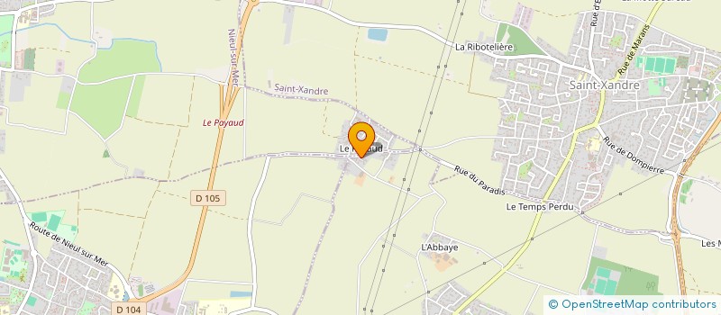 localisation de l'entreprise MONSIEUR MANUEL DE AZEVEDO VIEIRA  PUILBOREAU