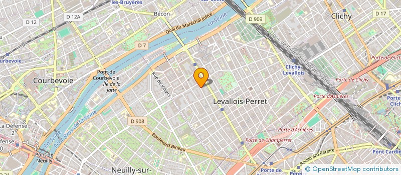 localisation de l'entreprise MONSIEUR MANUEL DE CARVALHO à LEVALLOIS-PERRET