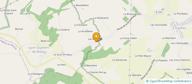 localisation de l'entreprise MONSIEUR MANUEL DE FONT-REAULX à SAINT-QUENTIN-DE-BLAVOU