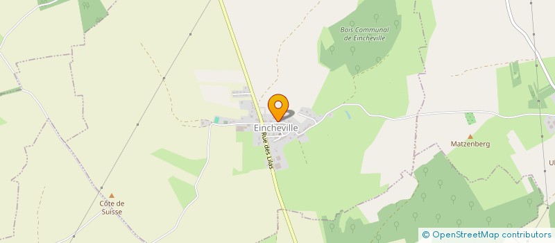 localisation de l'entreprise MONSIEUR MANUEL DE JESUS DOS SANTOS  EINCHEVILLE