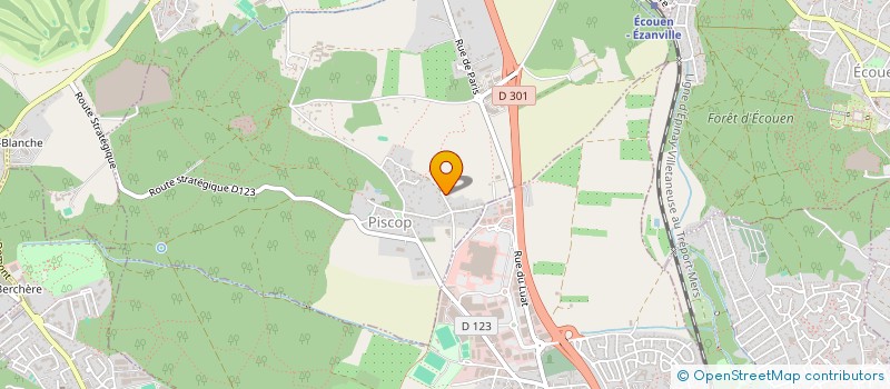 localisation de l'entreprise MONSIEUR MANUEL DE LIMA PEREIRA  PISCOP