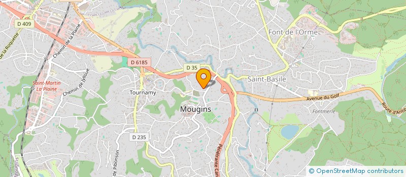 localisation de l'entreprise MONSIEUR MANUEL DE MATOS AFONSO à MOUGINS