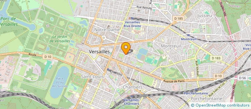 localisation de l'entreprise MONSIEUR MANUEL DE MATOS ROCHA à VERSAILLES