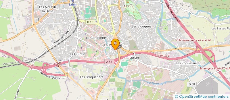 localisation de l'entreprise MONSIEUR MANUEL DE OLIVEIRA à SALON-DE-PROVENCE