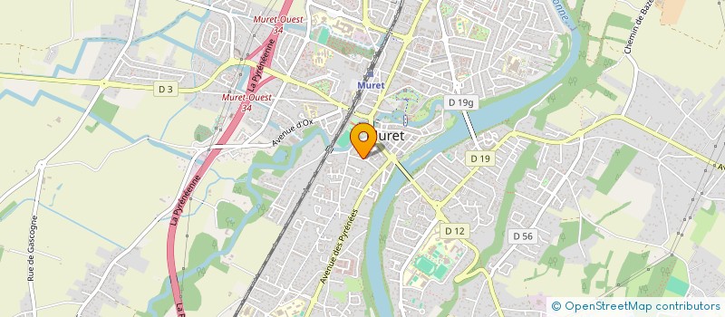 localisation de l'entreprise MONSIEUR MANUEL DE OLIVEIRA FARRAIA  MURET