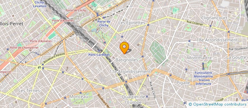 localisation de l'entreprise MONSIEUR MANUEL DE SA  PARIS