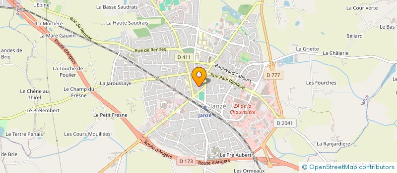 localisation de l'entreprise MONSIEUR MANUEL DE SOUSA CALDEIRA  JANZE