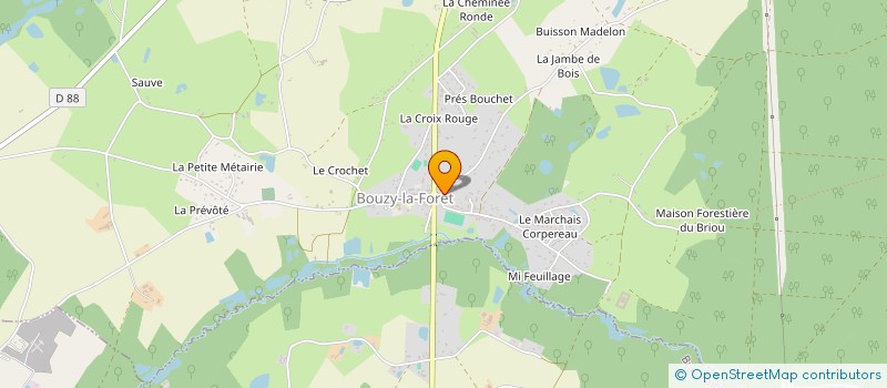 localisation de l'entreprise MONSIEUR MANUEL DECROO  BOUZY-LA-FORET