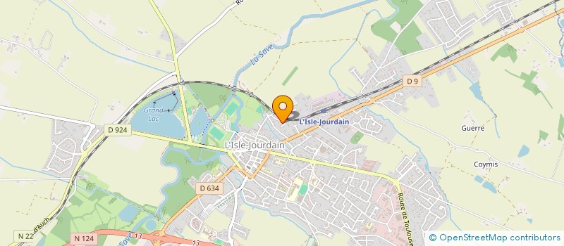 localisation de l'entreprise MONSIEUR MANUEL DESBARRES  L ISLE JOURDAIN