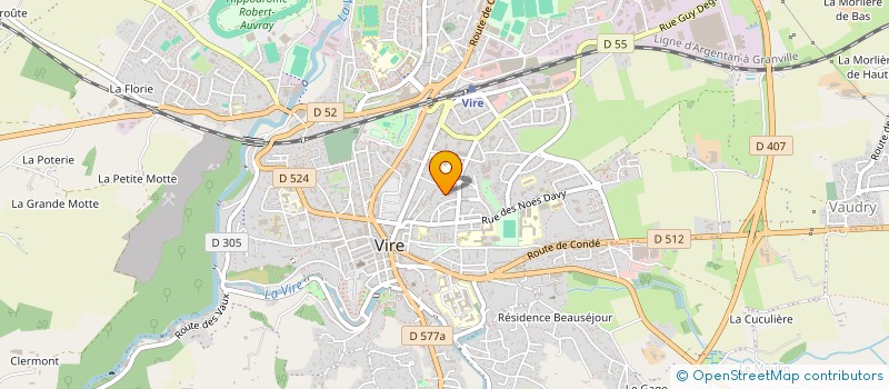 localisation de l'entreprise MONSIEUR MANUEL DESEGLISE à VIRE-NORMANDIE