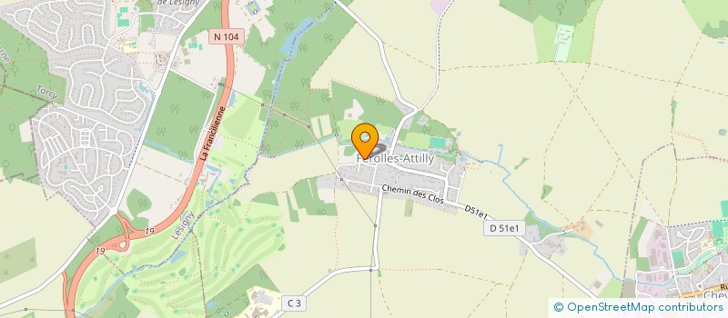 localisation de l'entreprise MONSIEUR MANUEL DESOUSAREGUENGO à FEROLLES-ATTILLY