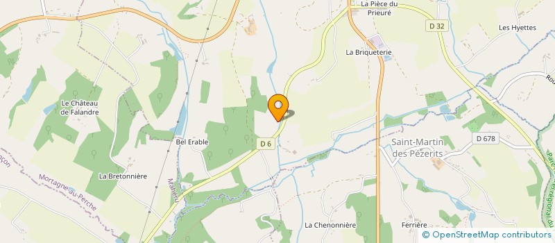 localisation de l'entreprise MONSIEUR MANUEL DESPLANCHES à SAINTE-CERONNE-LES-MORTAGNE