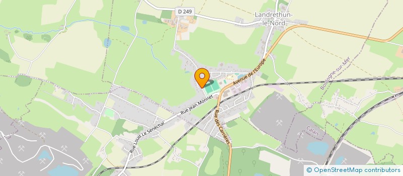 localisation de l'entreprise MONSIEUR MANUEL DETANT  SAINT-INGLEVERT