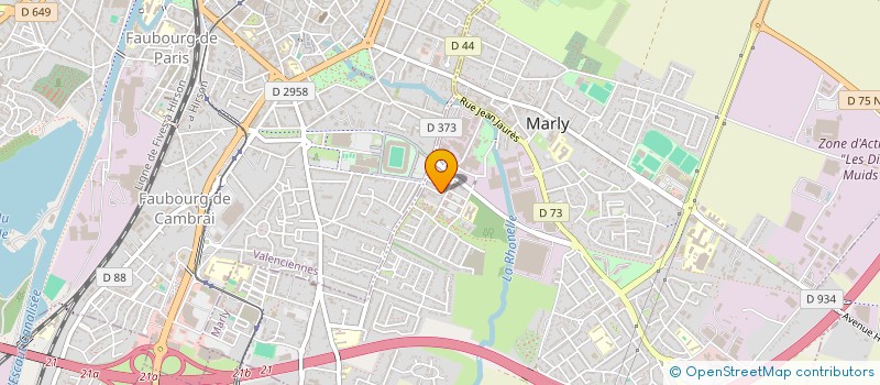 localisation de l'entreprise MONSIEUR MANUEL DIAS DE SOUSA LUIS  MARLY