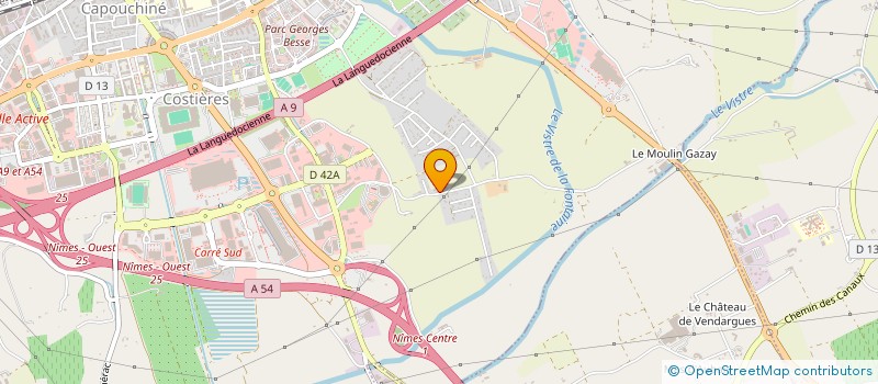 localisation de l'entreprise MONSIEUR MANUEL DIAZ FERNANDEZ  NIMES