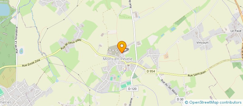 localisation de l'entreprise MONSIEUR MANUEL DIERYCK  MONS-EN-PEVELE