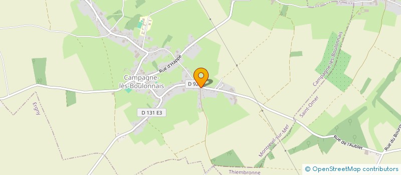 localisation de l'entreprise MONSIEUR MANUEL DOLIQUE  CAMPAGNE-LES-BOULONNAIS