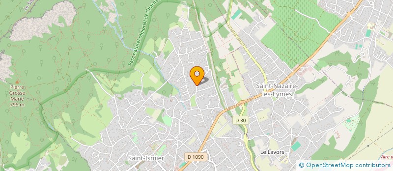 localisation de l'entreprise MONSIEUR MANUEL DOMINGUES DA COSTA  SAINT-ISMIER