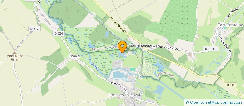 localisation de l'entreprise MONSIEUR MANUEL DOS REIS  PONCHES-ESTRUVAL