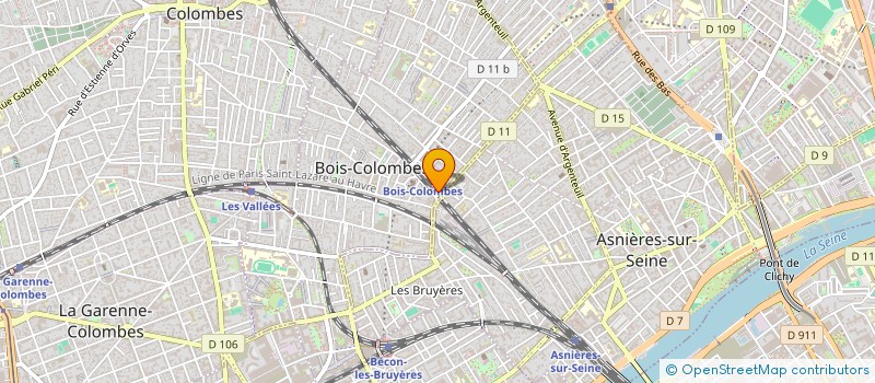 localisation de l'entreprise MONSIEUR MANUEL DOS SANTOS à BOIS-COLOMBES