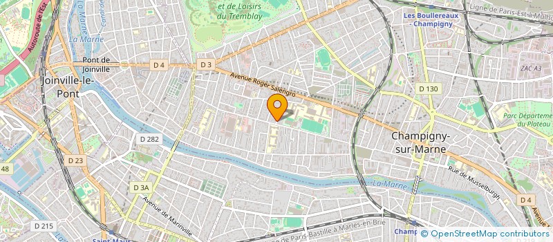 localisation de l'entreprise MONSIEUR MANUEL DOS SANTOS GUARDA à CHAMPIGNY-SUR-MARNE