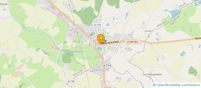 localisation de l'entreprise MONSIEUR MANUEL DOS SANTOS SILVA  L'ABSIE