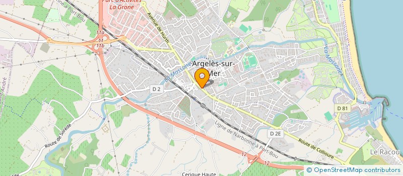 localisation de l'entreprise MONSIEUR MANUEL DUARTE à ARGELES-SUR-MER