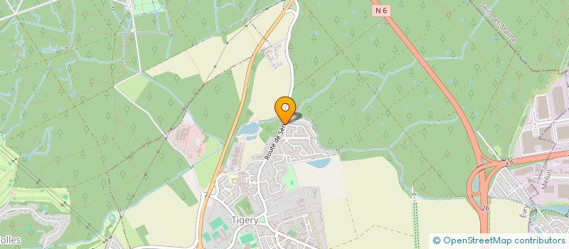 localisation de l'entreprise MONSIEUR MANUEL DURO  TIGERY