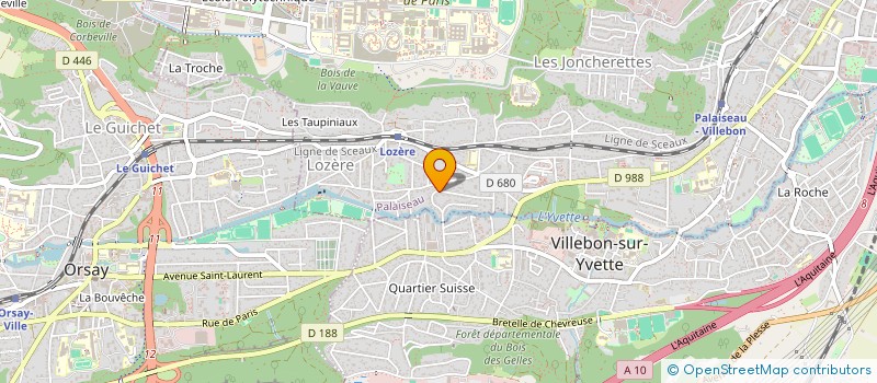 localisation de l'entreprise MONSIEUR MANUEL EL HABR à PALAISEAU