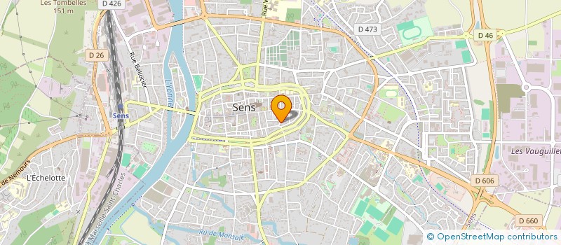 localisation de l'entreprise MONSIEUR MANUEL ESCALHAO à SENS