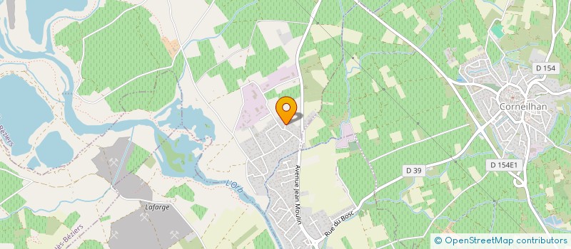 localisation de l'entreprise MONSIEUR MANUEL ESCUDER  THEZAN-LES-BEZIERS