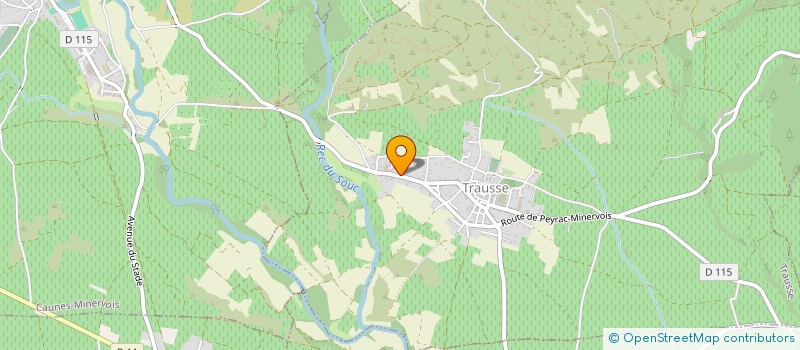 localisation de l'entreprise MONSIEUR MANUEL ESLAVA HARO  TRAUSSE