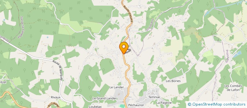 localisation de l'entreprise MONSIEUR MANUEL ESTEVES RIBEIRO à SARLAT-LA-CANEDA