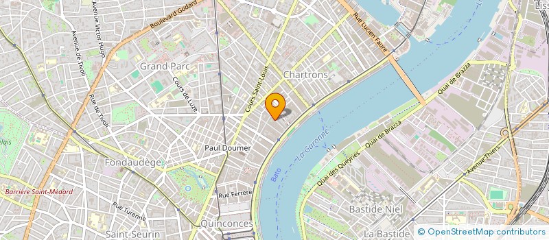 localisation de l'entreprise MONSIEUR MANUEL FARRE  BORDEAUX