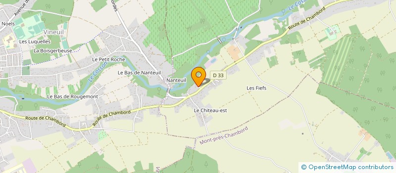 localisation de l'entreprise MONSIEUR MANUEL FASSOT  HUISSEAU-SUR-COSSON