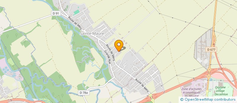 localisation de l'entreprise MONSIEUR MANUEL FERNANDES  SAINTE-MAURE