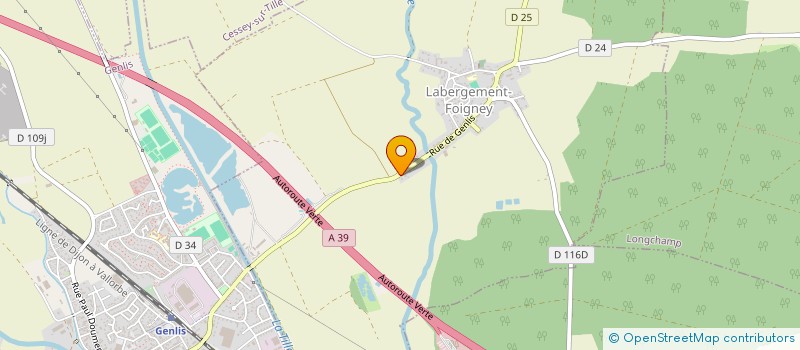 localisation de l'entreprise MONSIEUR MANUEL FERNANDES  CHAMBEIRE