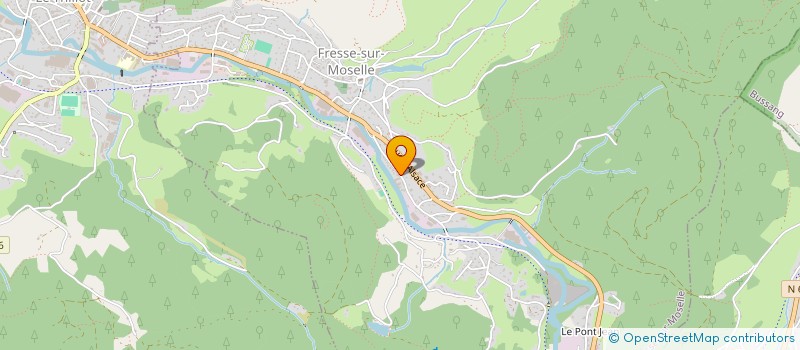 localisation de l'entreprise MONSIEUR MANUEL FERNANDES  FRESSE-SUR-MOSELLE