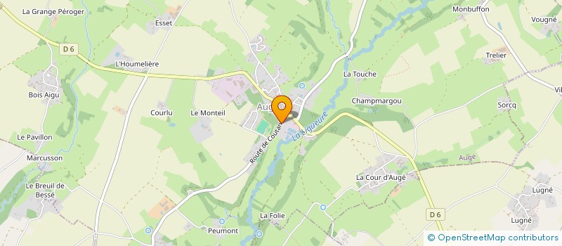 localisation de l'entreprise MONSIEUR MANUEL FERNANDES MOURAO  AUGE