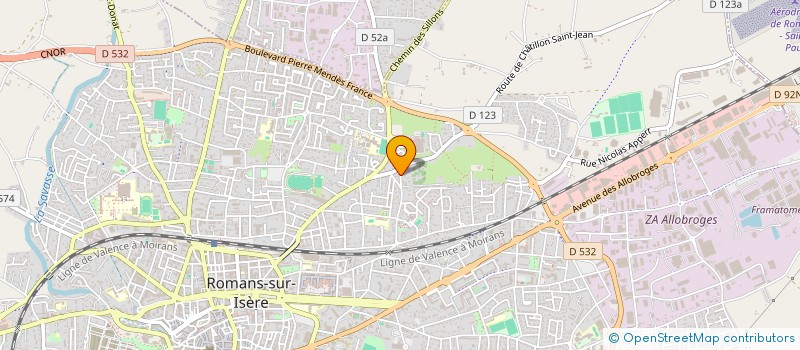 localisation de l'entreprise MONSIEUR MANUEL FERNANDEZ  SAINT-PAUL-LES-ROMANS